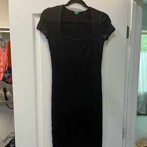 United colors of benetton black dress